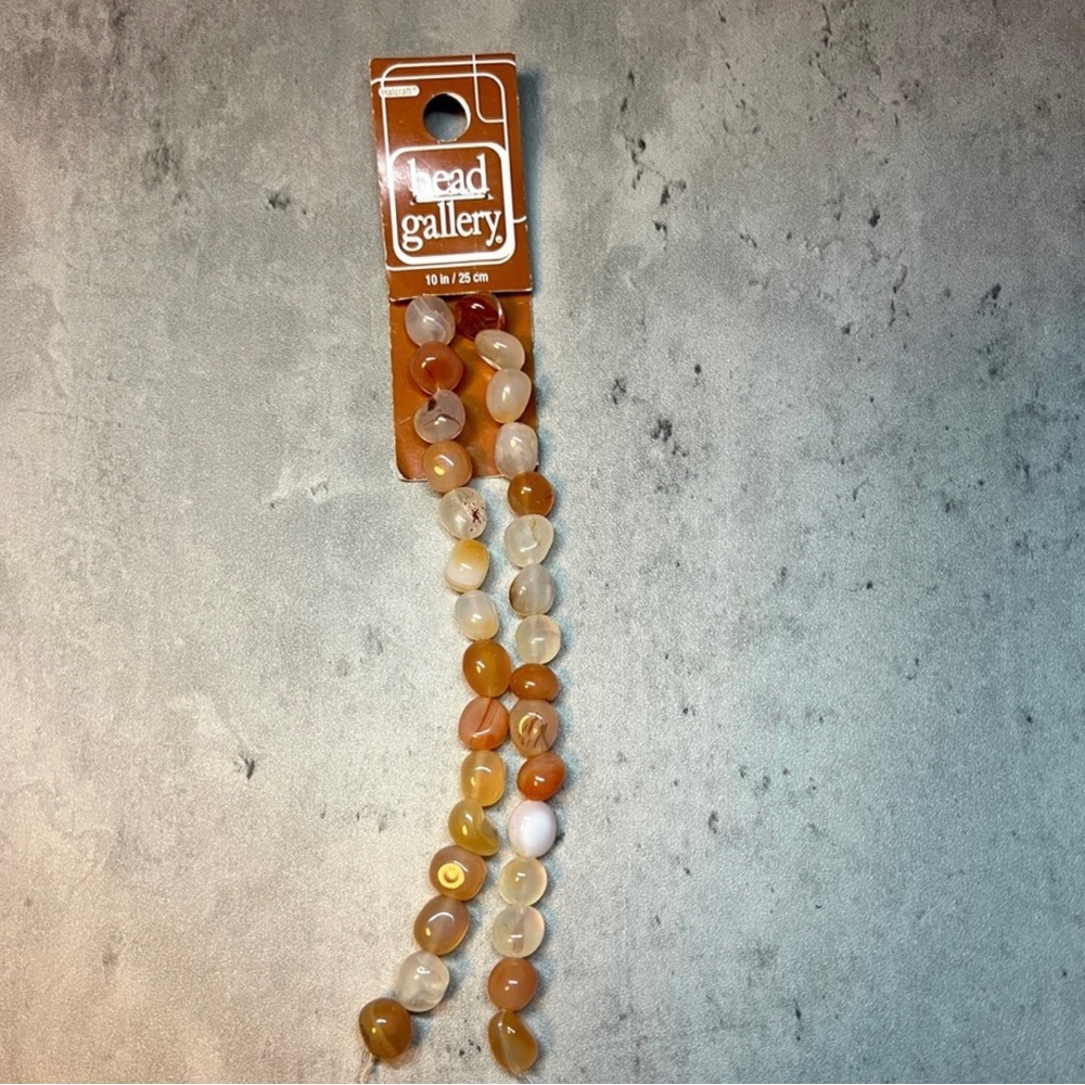 COPY - NWT Dyed Camelian Nugget Stone Beads
